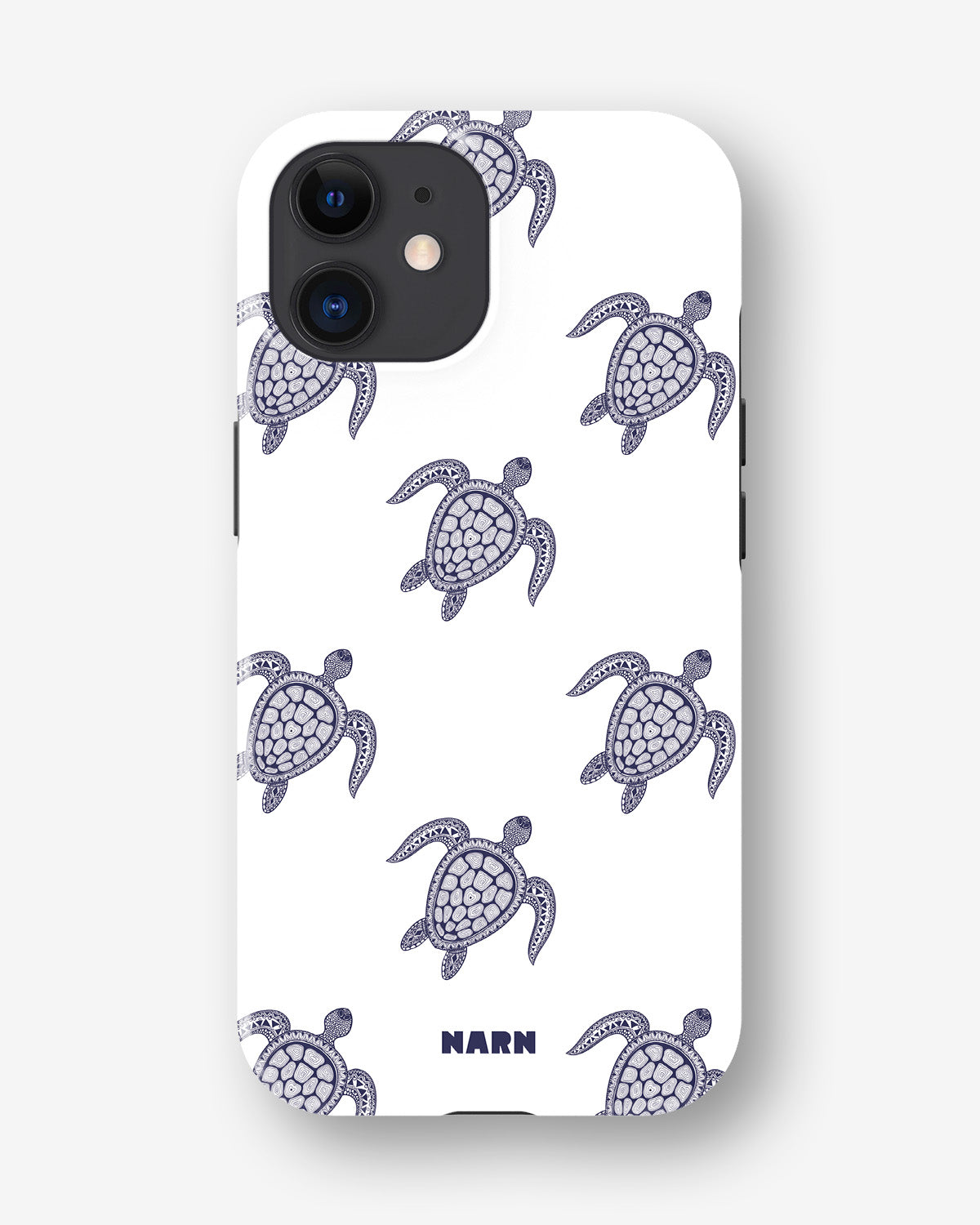 iPhone 12 / iPhone 12 Pro Tough Case – Blue Turtles - View 1