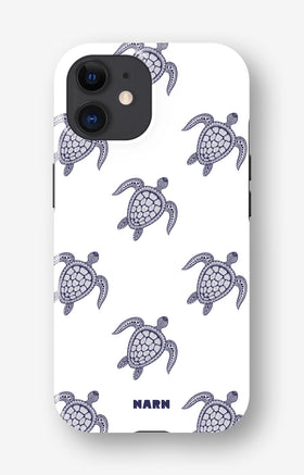 iPhone 12 / iPhone 12 Pro Tough Case – Blue Turtles - View 1