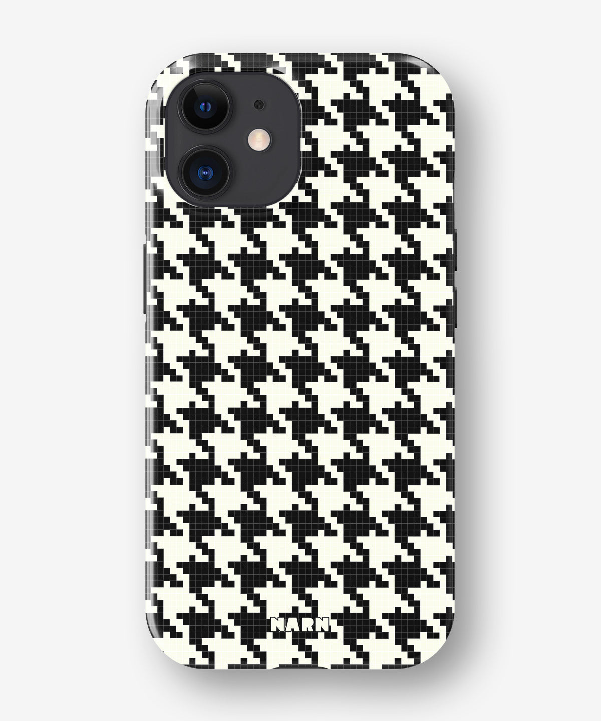 iPhone 12 / iPhone 12 Pro Tough Case – Houndstooth - View 1