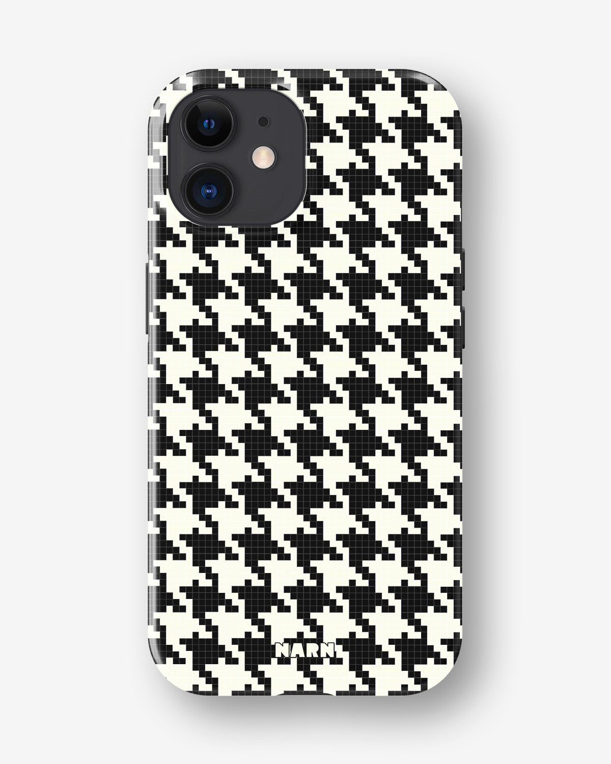 iPhone 12 / iPhone 12 Pro Tough Case – Houndstooth - View 1
