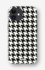 iPhone 12 / iPhone 12 Pro Tough Case – Houndstooth - View 1