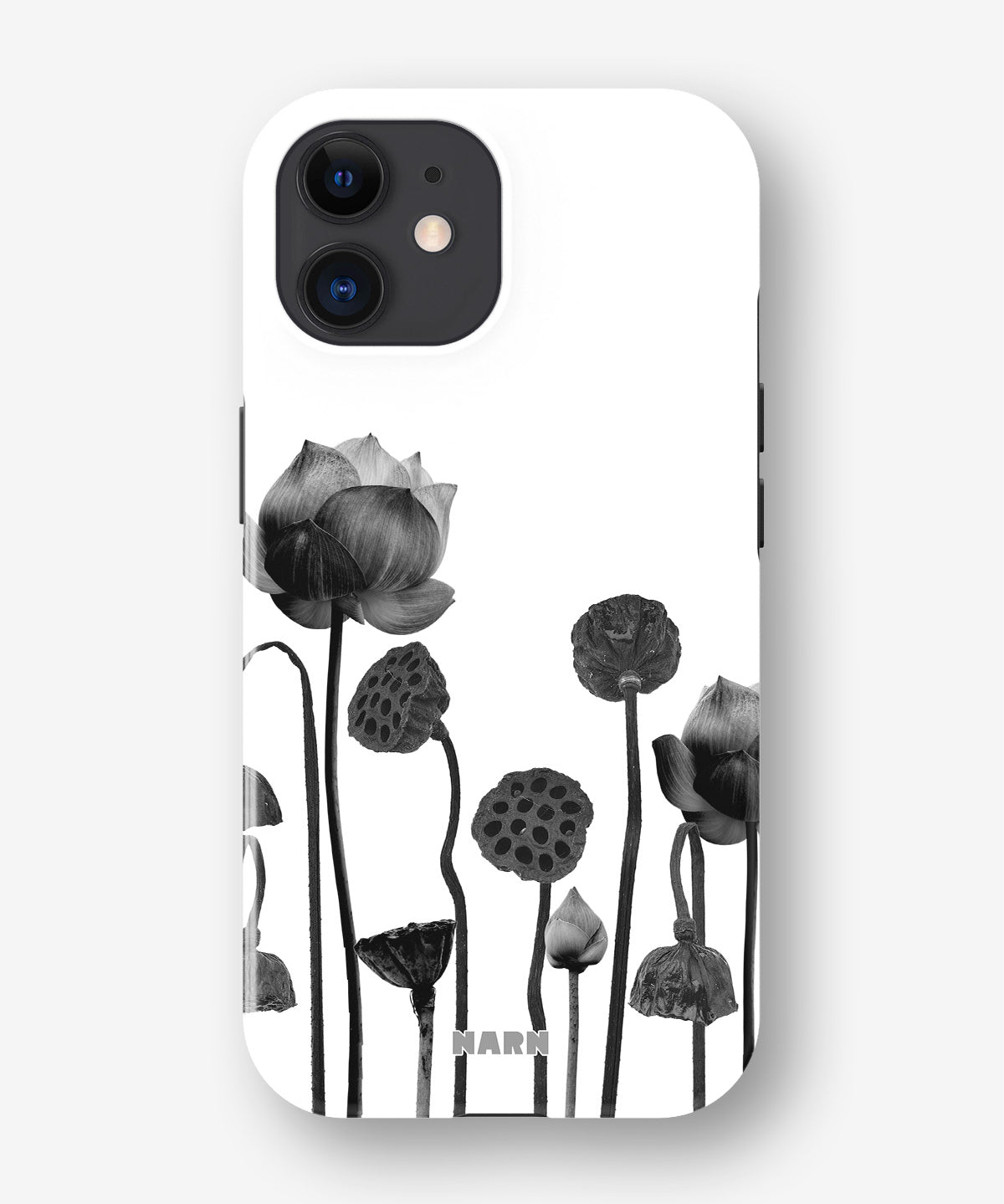 iPhone 12 / iPhone 12 Pro Tough Case – Lotus Blooms - View 1