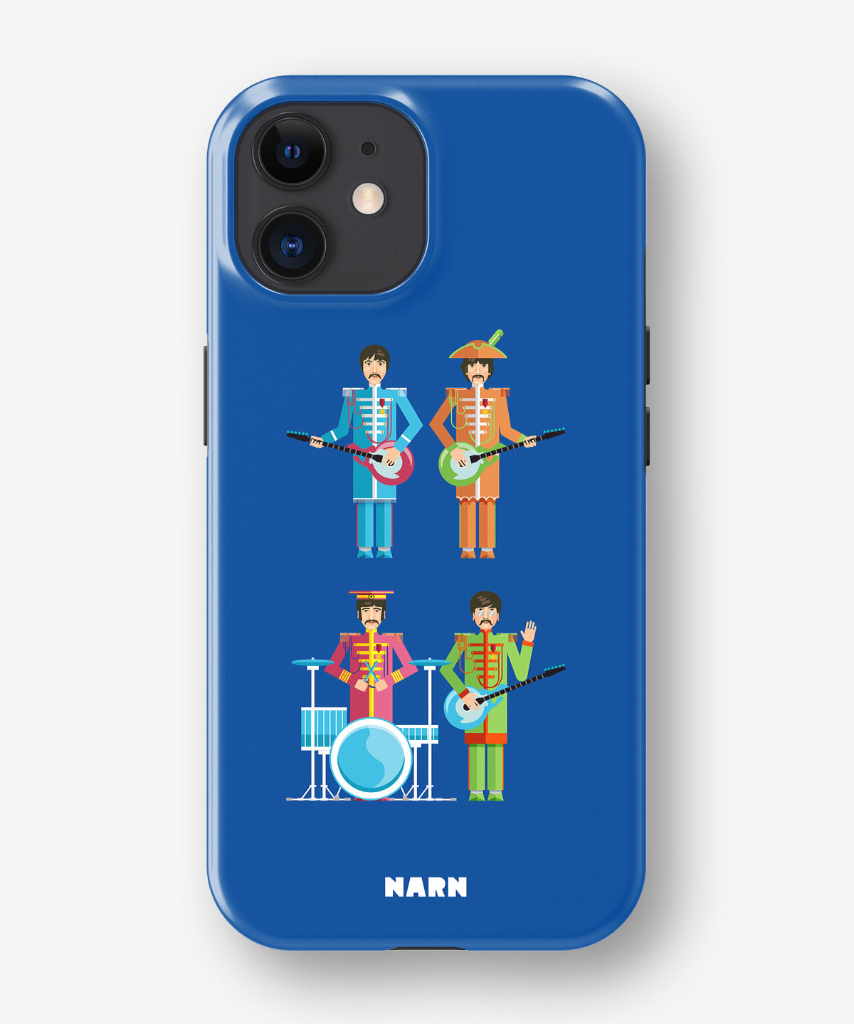 iPhone 12 / iPhone 12 Pro Tough Case – Beatles Blue - View 1