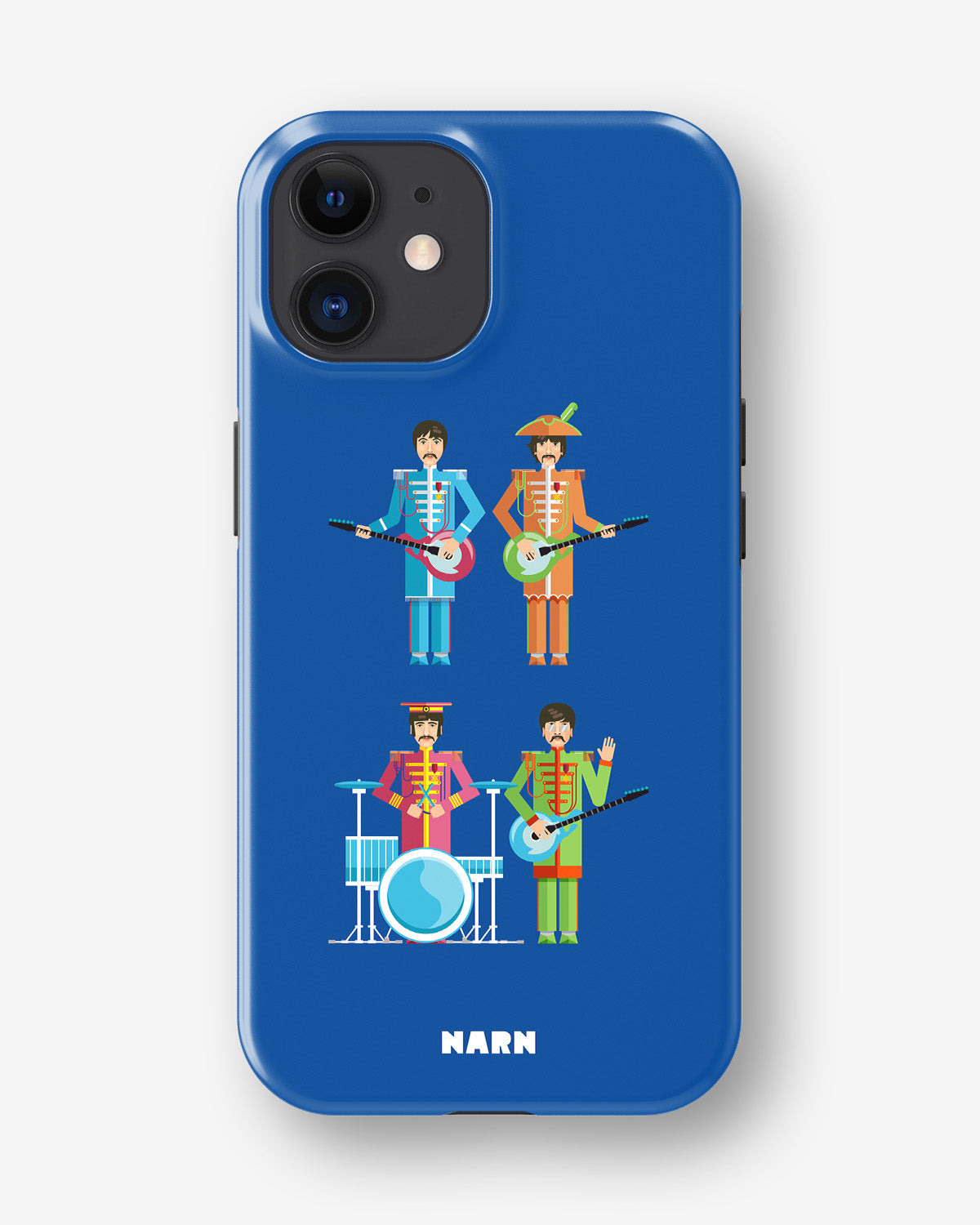 iPhone 12 / iPhone 12 Pro Tough Case – Beatles Blue - View 1