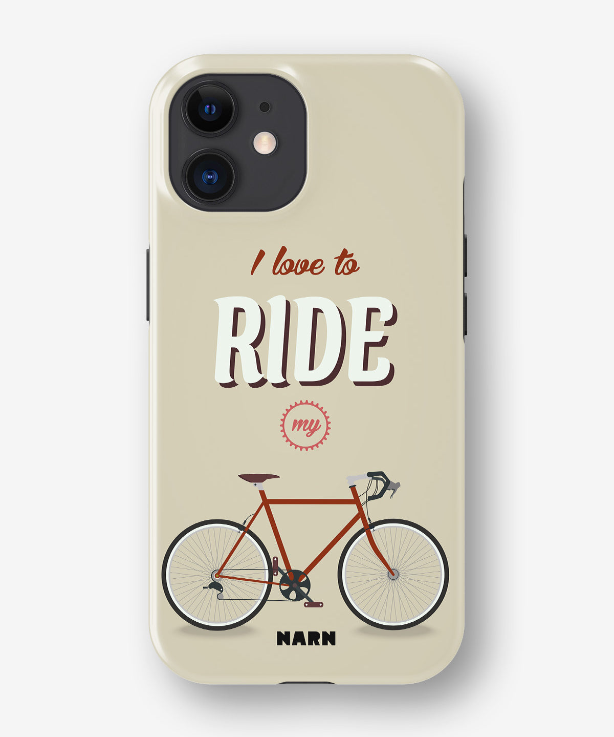iPhone 12 / iPhone 12 Pro Tough Case – Ride My Bicycle - View 1
