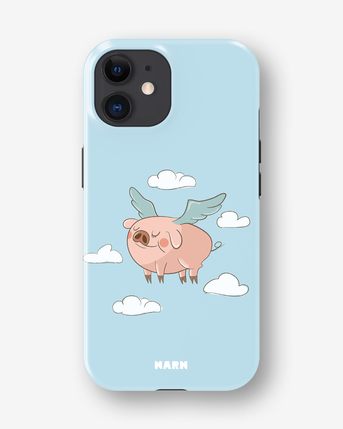 iPhone 12 / iPhone 12 Pro Tough Case – Dreamy Pig - View 1