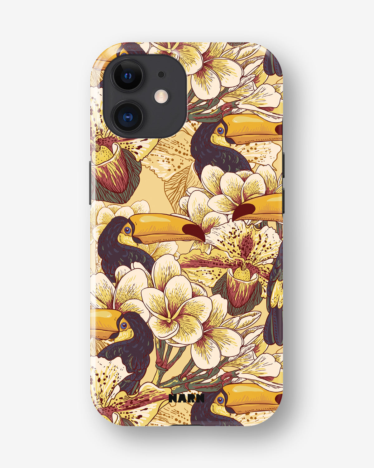 iPhone 12 / iPhone 12 Pro Tough Case – Toucans - View 1