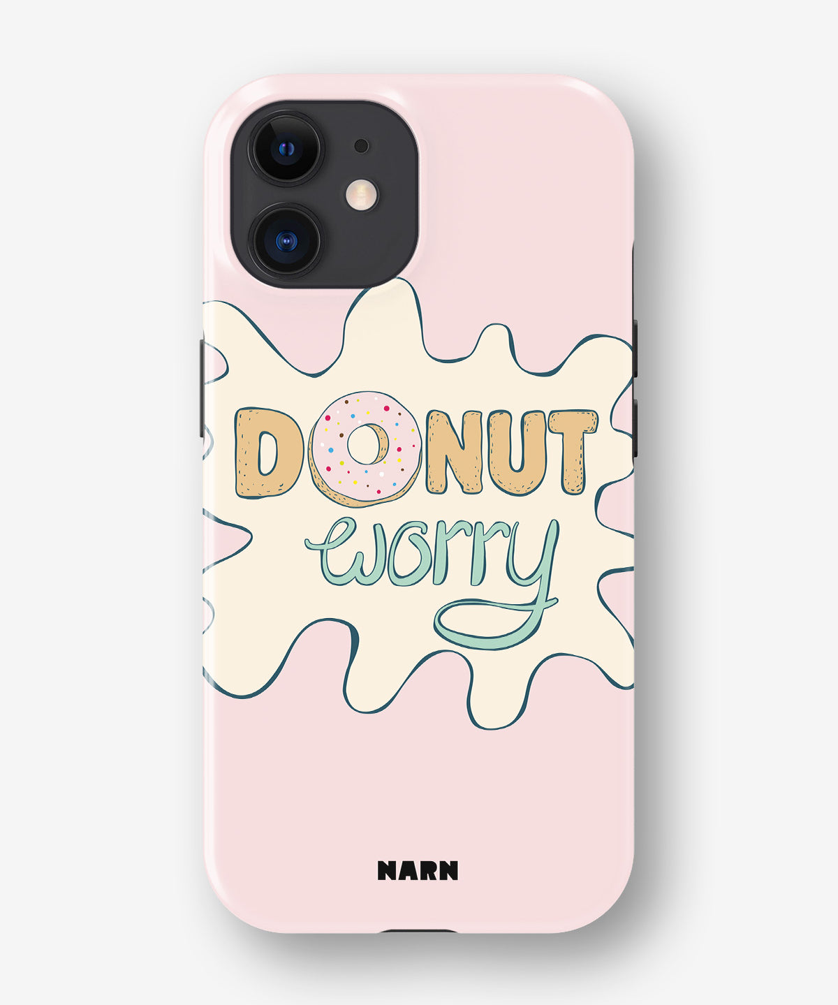 iPhone 12 / iPhone 12 Pro Tough Case – Donut Worry - View 1