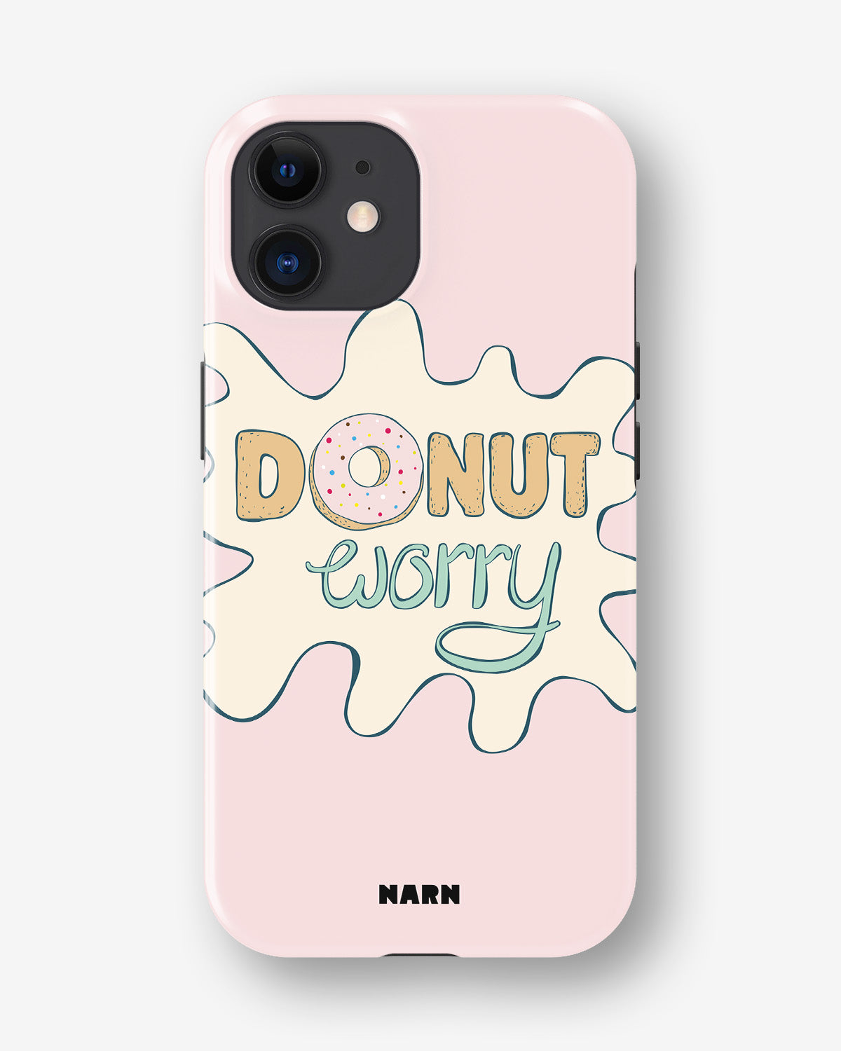 iPhone 12 / iPhone 12 Pro Tough Case – Donut Worry - View 1