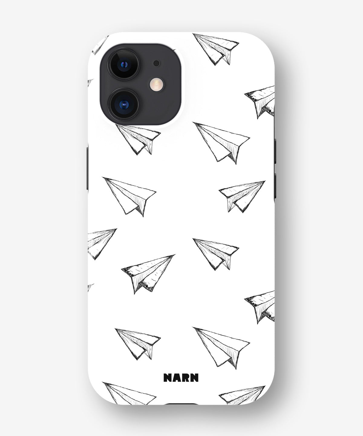 iPhone 12 / iPhone 12 Pro Tough Case – Paper Planes - View 1