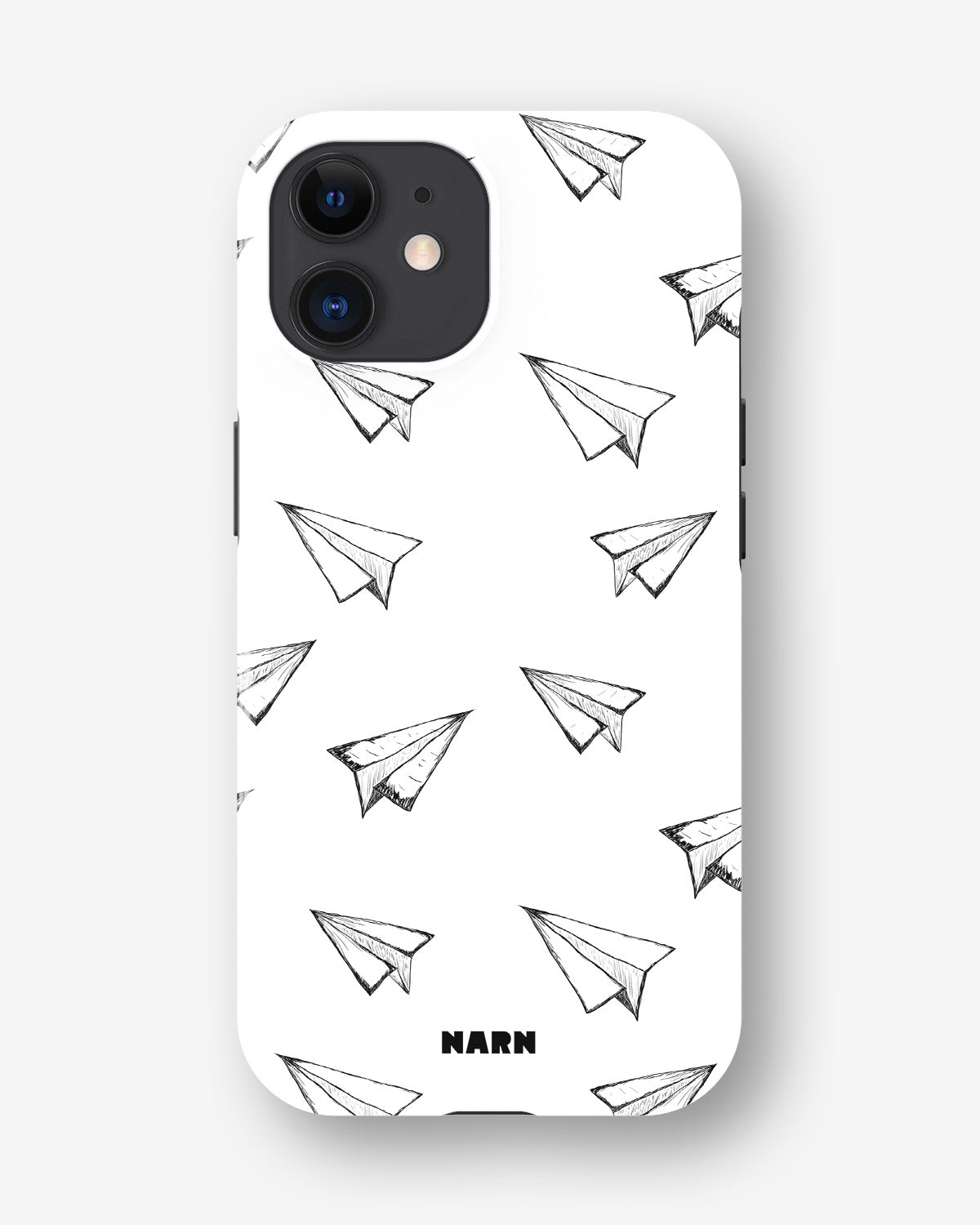 iPhone 12 / iPhone 12 Pro Tough Case – Paper Planes - View 1