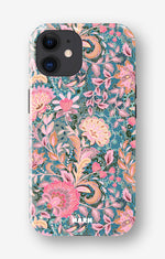 iPhone 12 / iPhone 12 Pro Tough Case – Fantasy Flowers - View 1