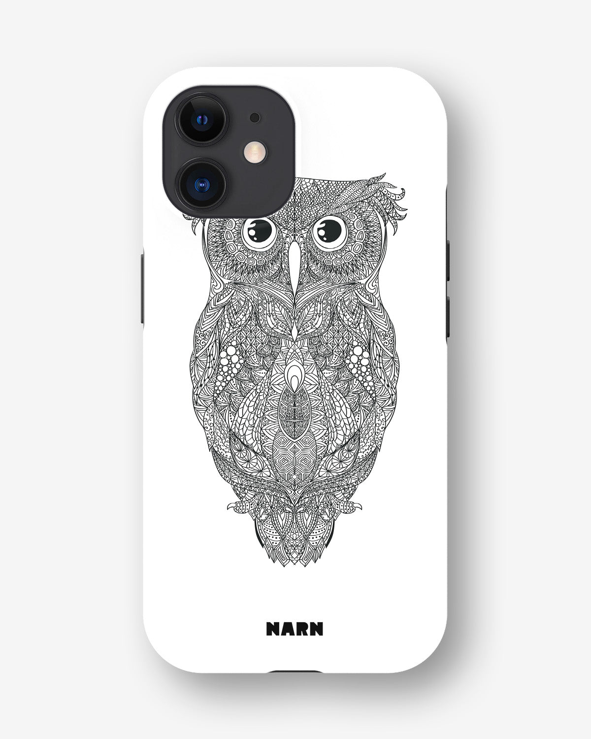 iPhone 12 / iPhone 12 Pro Tough Case – Owl - View 1