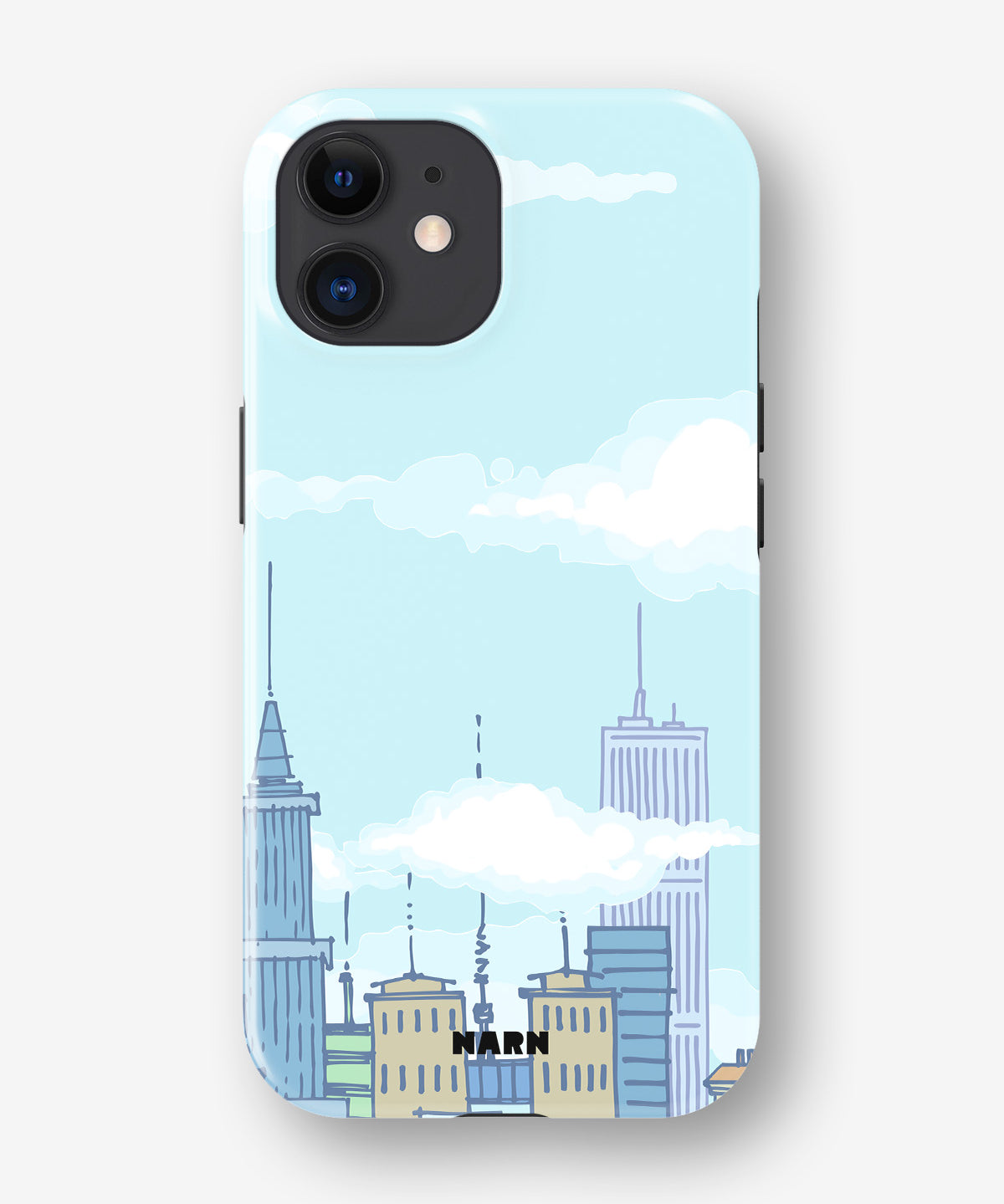 iPhone 12 / iPhone 12 Pro Tough Case – Skyline - View 1