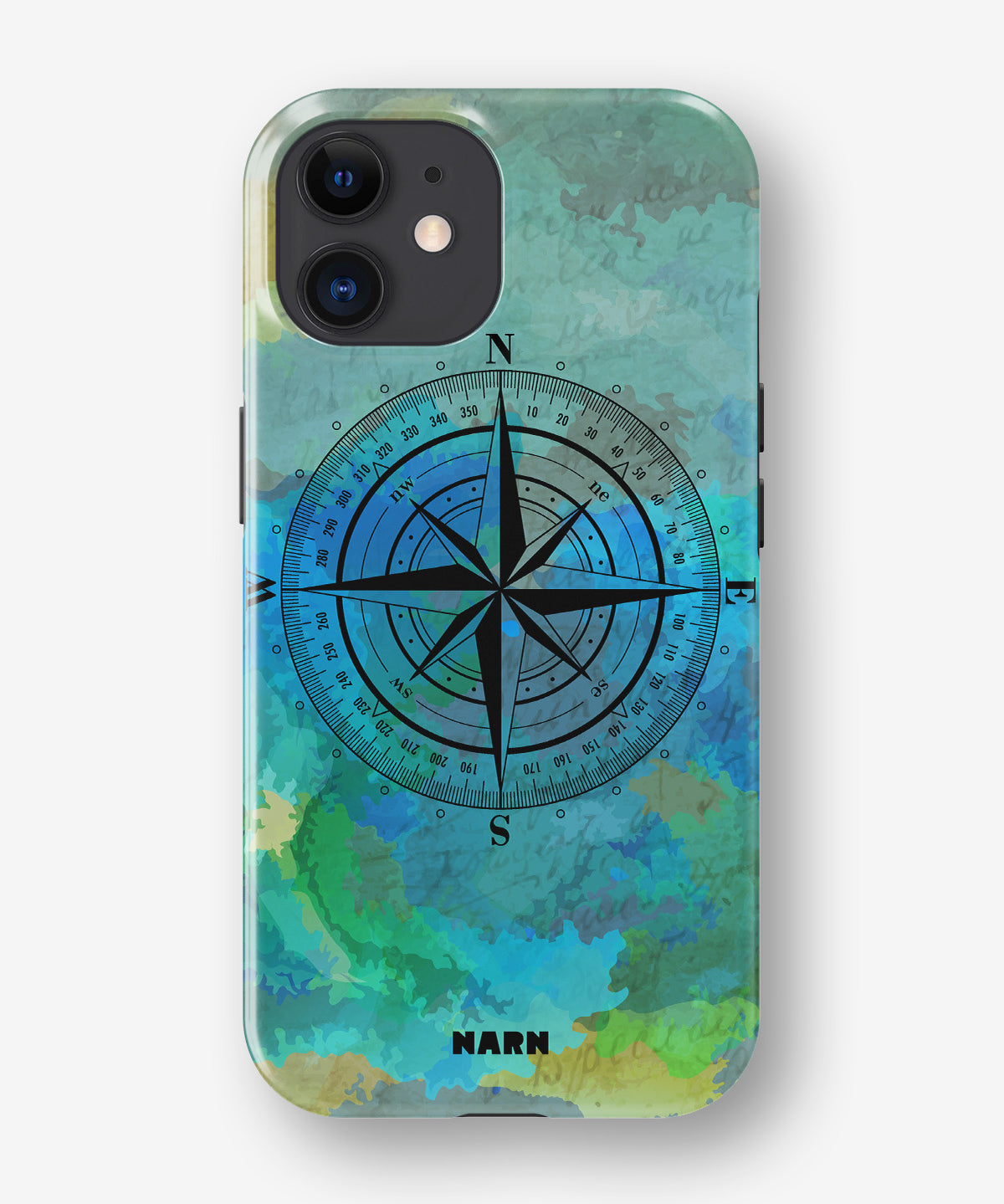 iPhone 12 / iPhone 12 Pro Tough Case – Compass - View 1