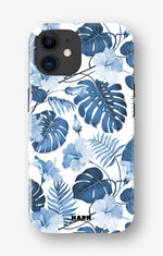 iPhone 12 / iPhone 12 Pro Tough Case – Blue Tropics - View 1