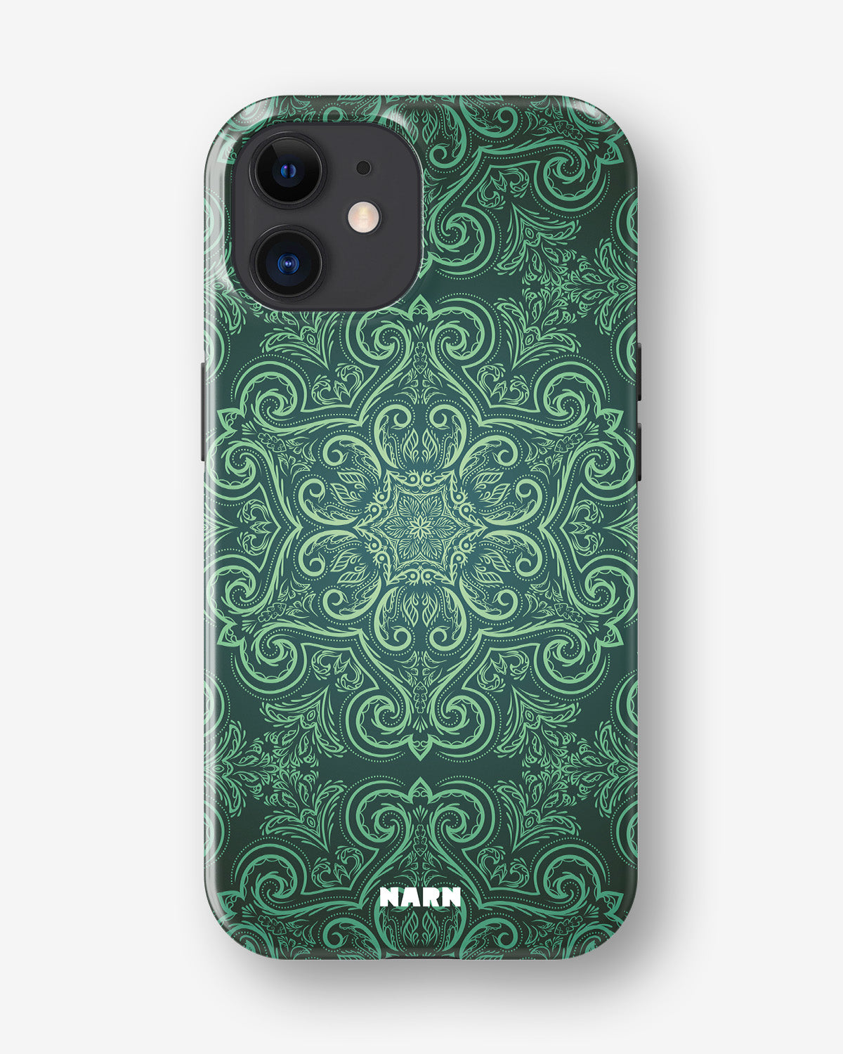 iPhone 12 / iPhone 12 Pro Tough Case – Retro Forest - View 1
