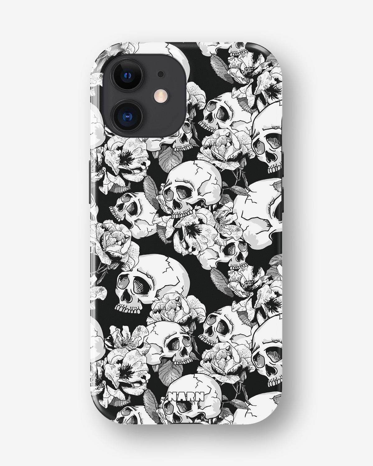 iPhone 12 / iPhone 12 Pro Tough Case – Skull Garden - View 1