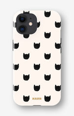 iPhone 12 / iPhone 12 Pro Tough Case – Kitty Dots - View 1