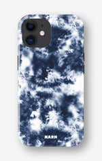 iPhone 12 / iPhone 12 Pro Tough Case – Tie Dye Blue - View 1