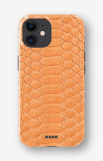 iPhone 12 / iPhone 12 Pro Tough Case – Orange Snake - View 1