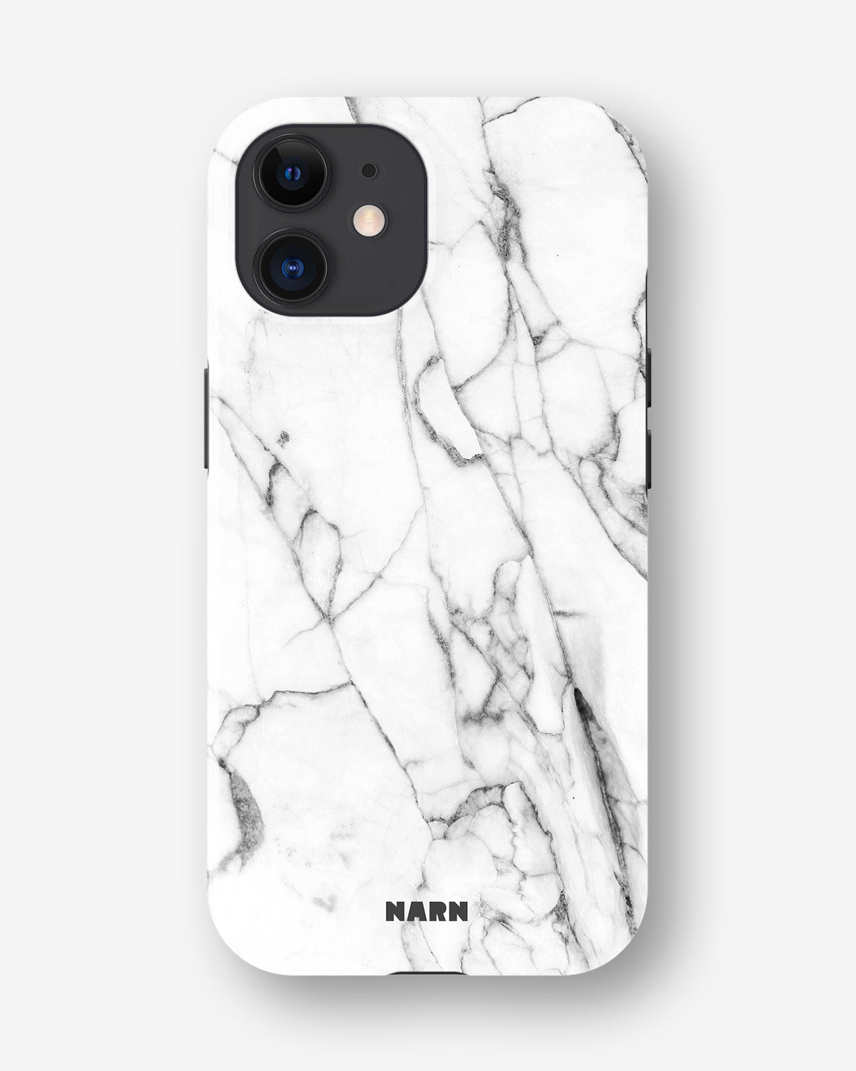 iPhone 12 / iPhone 12 Pro Tough Case – Milky Marble - View 1