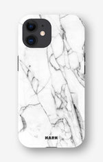 iPhone 12 / iPhone 12 Pro Tough Case – Milky Marble - View 1