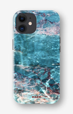 iPhone 12 / iPhone 12 Pro Tough Case – Icy Marble - View 1
