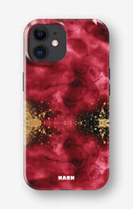 iPhone 12 / iPhone 12 Pro Tough Case – Burgendy Shimmer - View 1