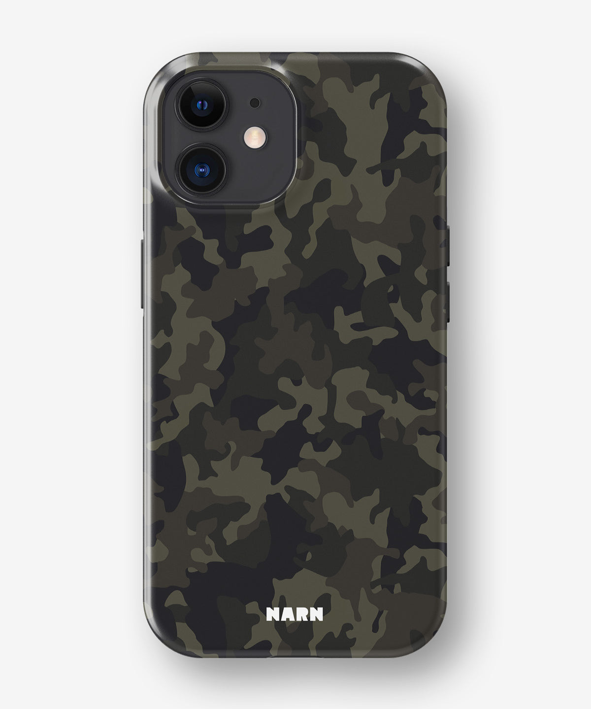 iPhone 12 / iPhone 12 Pro Tough Case – Jungle Green Camo - View 1