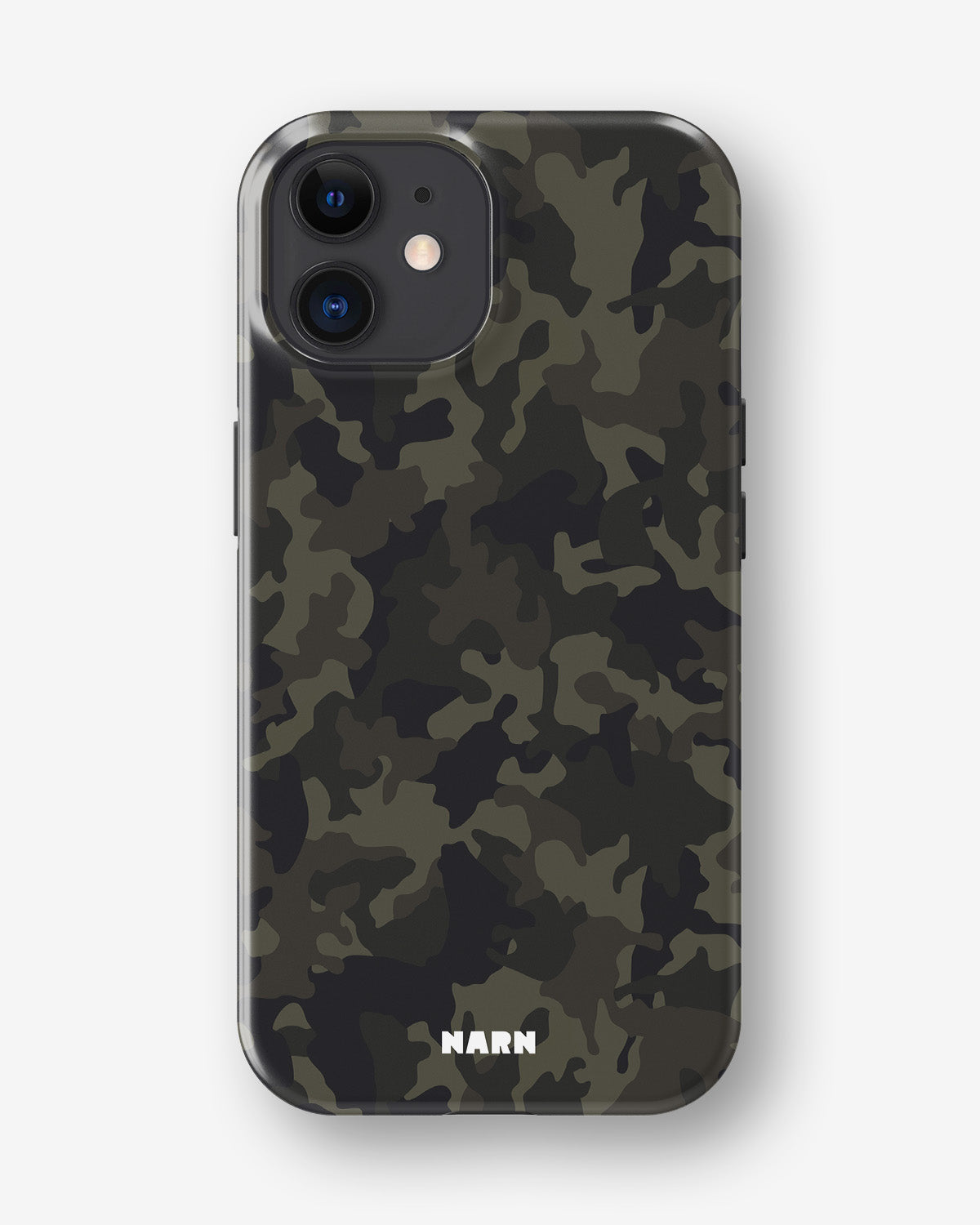 iPhone 12 / iPhone 12 Pro Tough Case – Jungle Green Camo - View 1