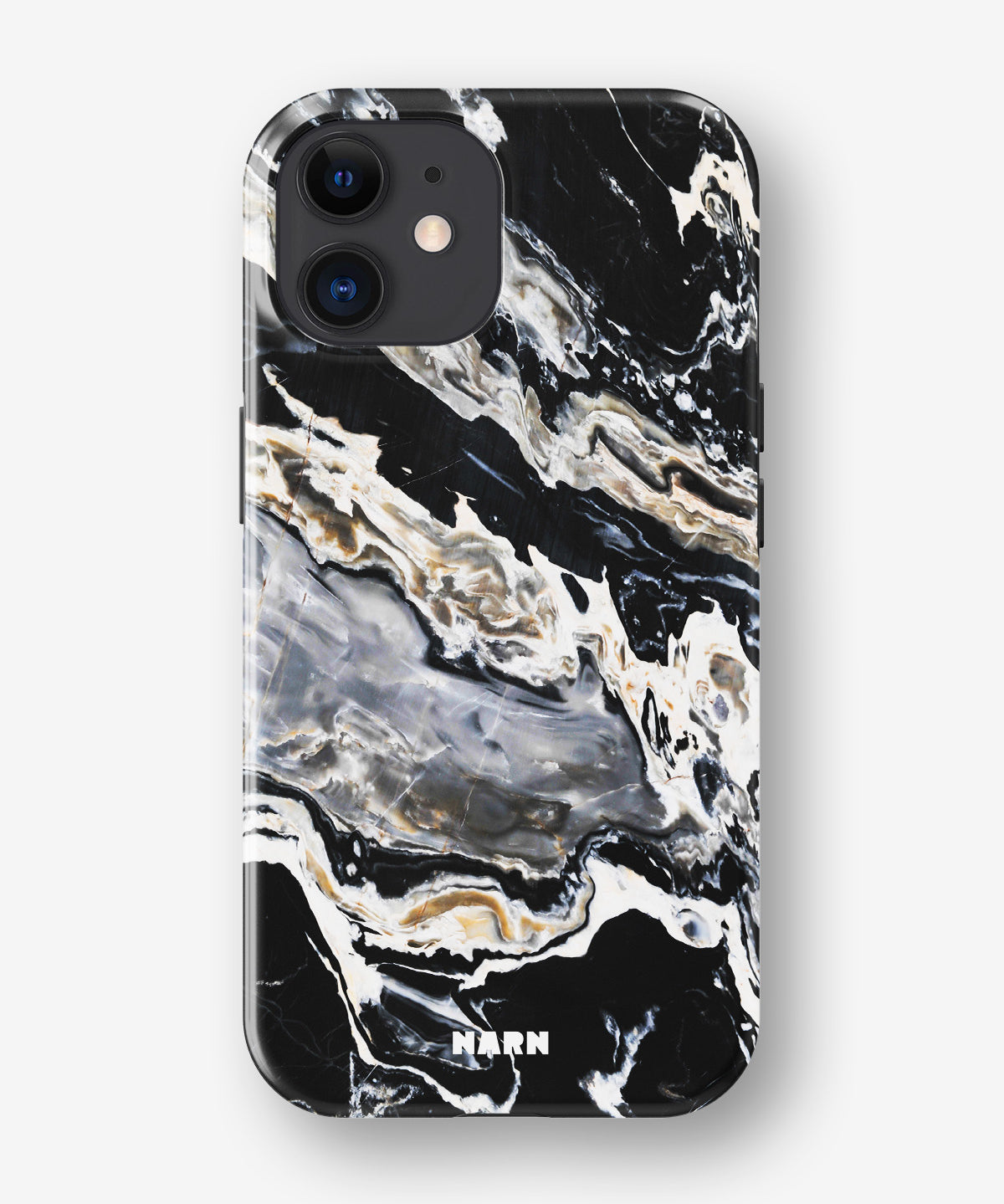 iPhone 12 / iPhone 12 Pro Tough Case – Dark Swirl - View 1