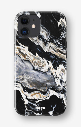 iPhone 12 / iPhone 12 Pro Tough Case – Dark Swirl - View 1
