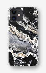 iPhone 12 / iPhone 12 Pro Tough Case – Dark Swirl - View 1