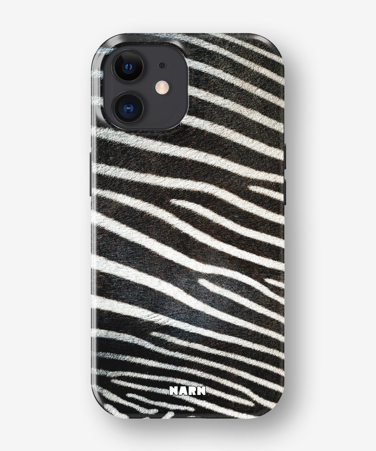 iPhone 12 / iPhone 12 Pro Tough Case – Zebra Stripe - View 1