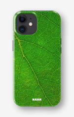 iPhone 12 / iPhone 12 Pro Tough Case – Green Leafy - View 1