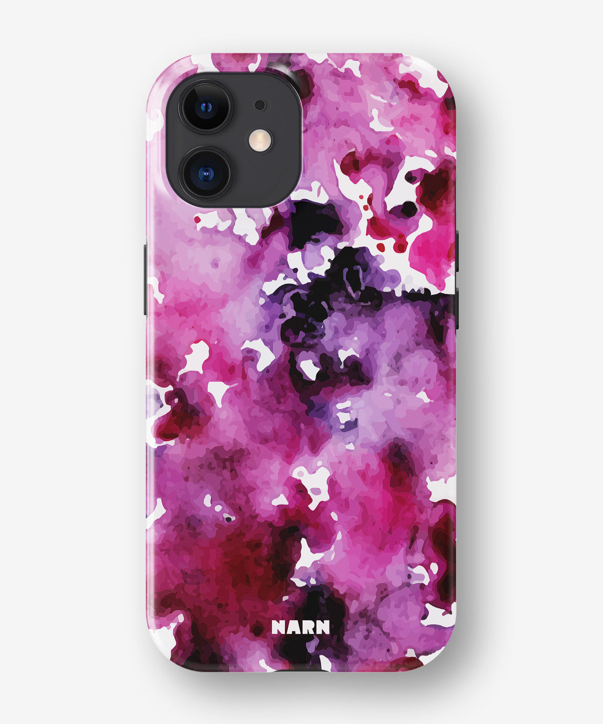 iPhone 12 / iPhone 12 Pro Tough Case – Floral Splash - View 1