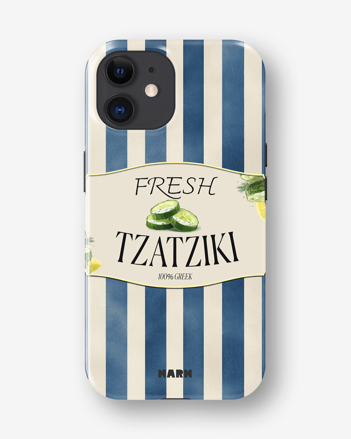 iPhone 12 / iPhone 12 Pro Tough Case – Greek Blues - View 1