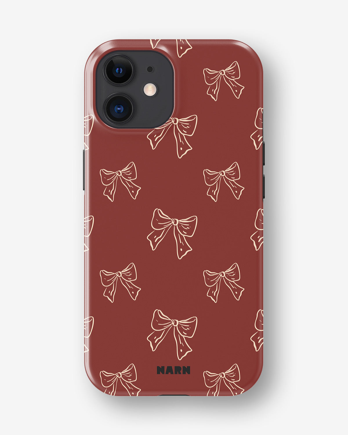 iPhone 12 / iPhone 12 Pro Tough Case – Cherry Bows - View 1