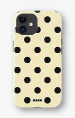 iPhone 12 / iPhone 12 Pro Tough Case – Honey Dots - View 1