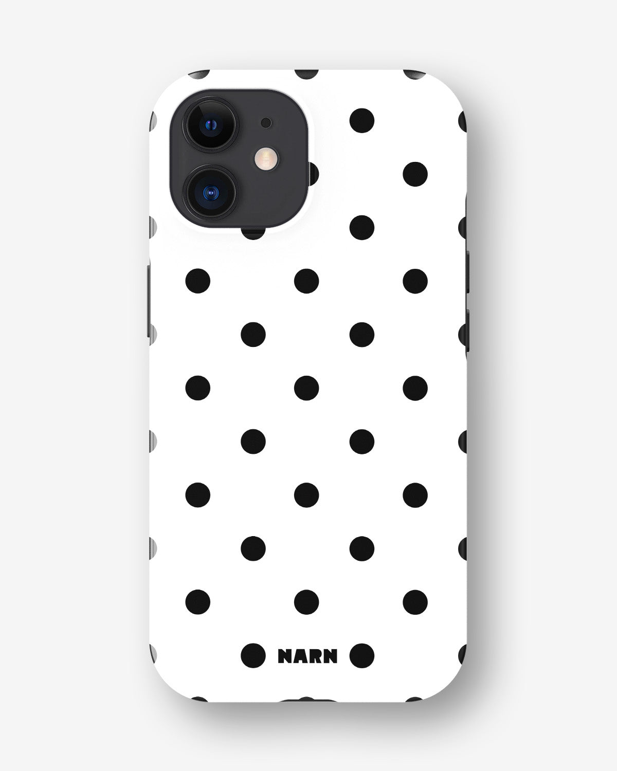 iPhone 12 / iPhone 12 Pro Tough Case – Mono Dots - View 1