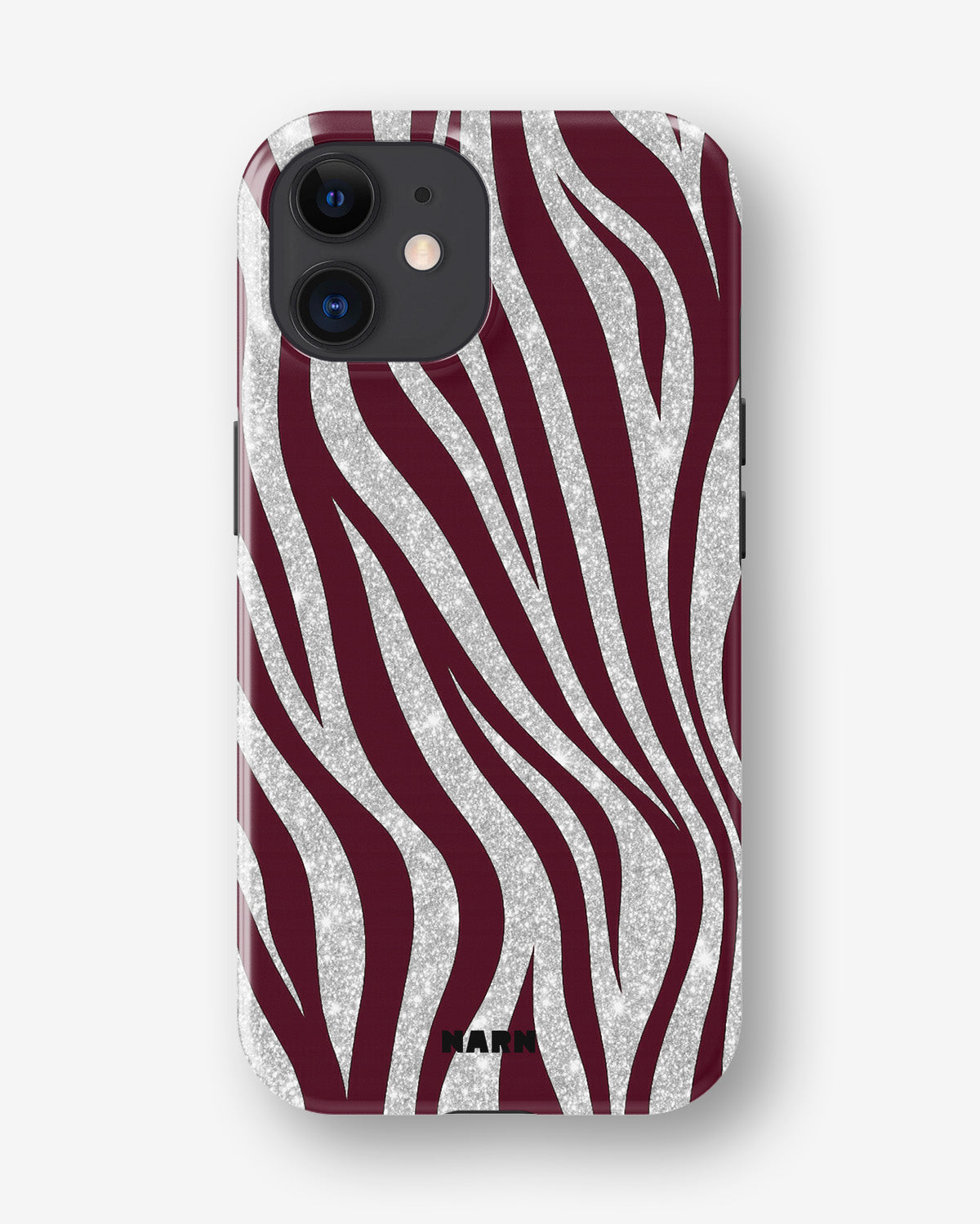 iPhone 12 / iPhone 12 Pro Tough Case – Velvet Zebra - View 1