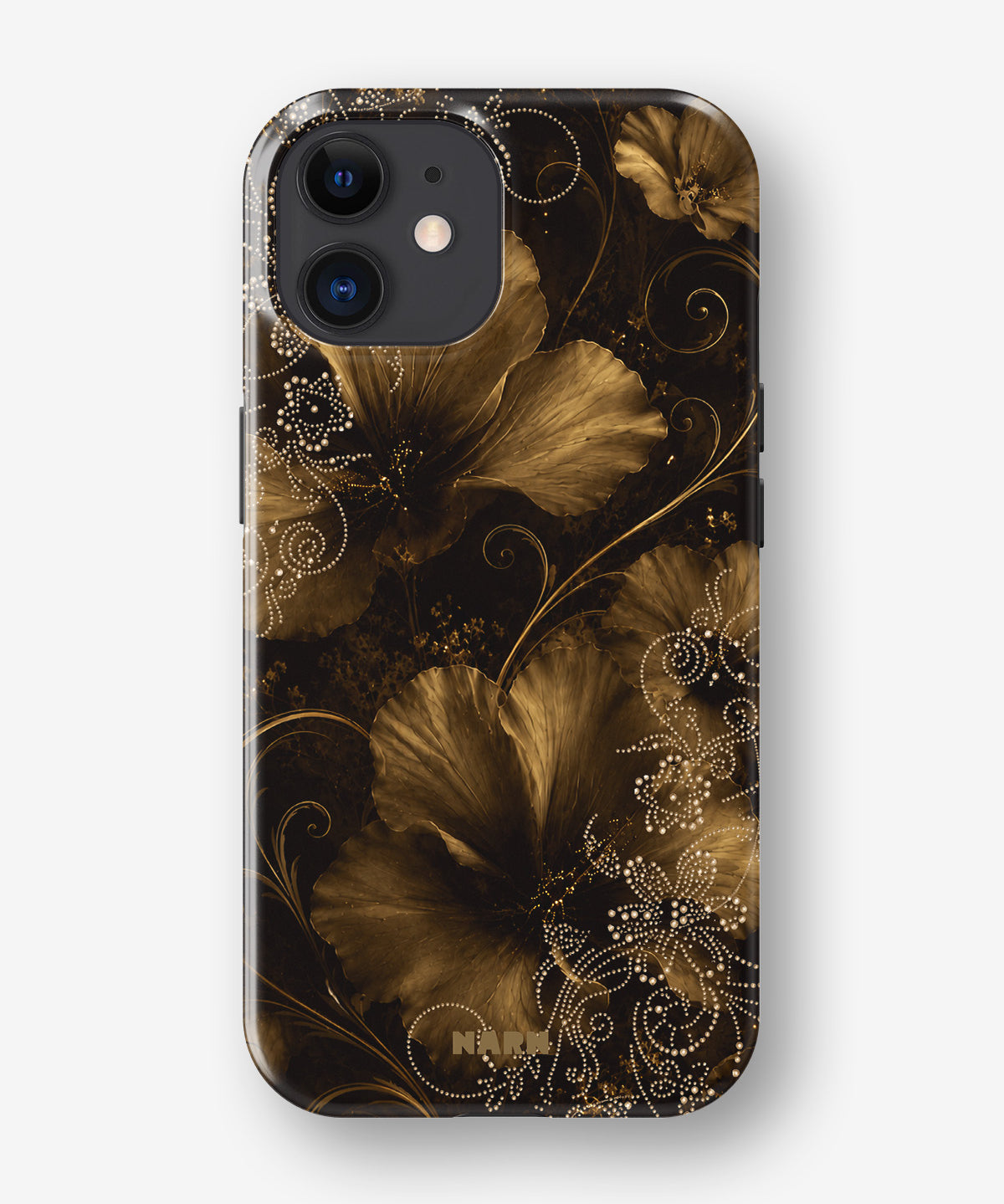 iPhone 12 / iPhone 12 Pro Tough Case – Bloom Noir - View 1