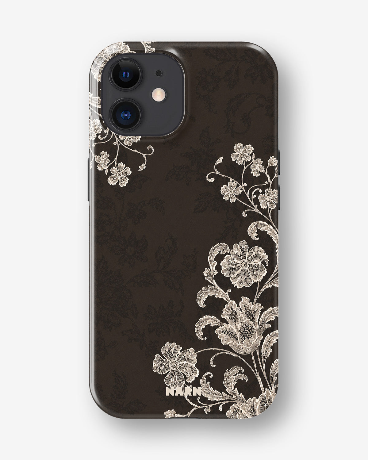 iPhone 12 / iPhone 12 Pro Tough Case – Ivory Bloom - View 1