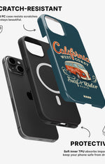 iPhone 12 / iPhone 12 Pro Tough Case – California Surf - View 2