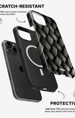 iPhone 12 / iPhone 12 Pro Tough Case – Tires Wall - View 2