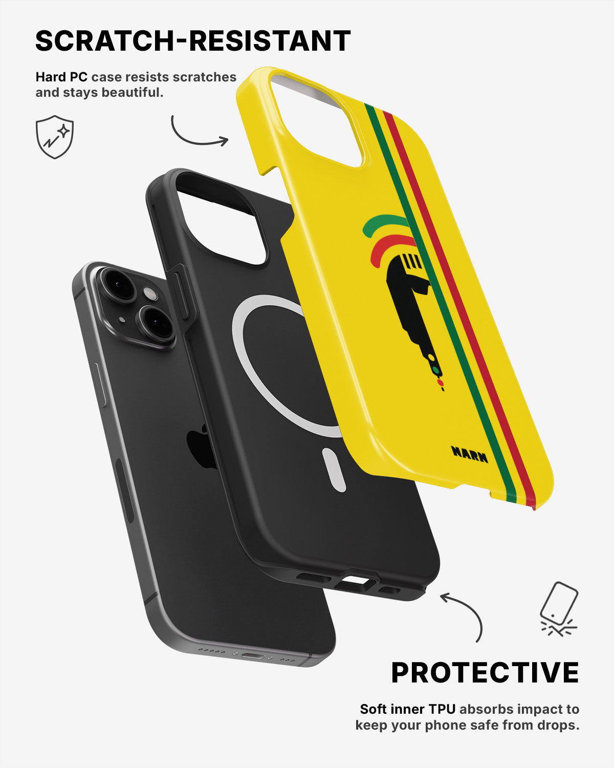iPhone 12 / iPhone 12 Pro Tough Case – Marley - View 2