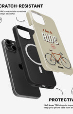 iPhone 12 / iPhone 12 Pro Tough Case – Ride My Bicycle - View 2