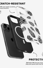 iPhone 12 / iPhone 12 Pro Tough Case – Pine Cones - View 2