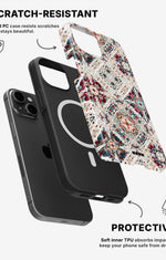 iPhone 12 / iPhone 12 Pro Tough Case – Luxury Tile - View 2